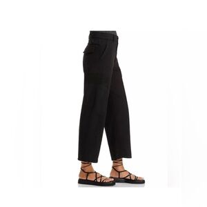 NEW! AGOLDE DARIA UTILITY HIGH RISE CARGO PANTS BLACK SZ 32